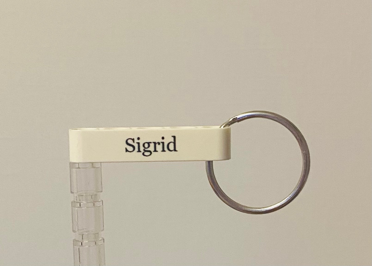 Custom name keychain