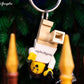 Custom keychain minifigure