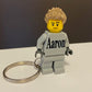 Custom keychain minifigure
